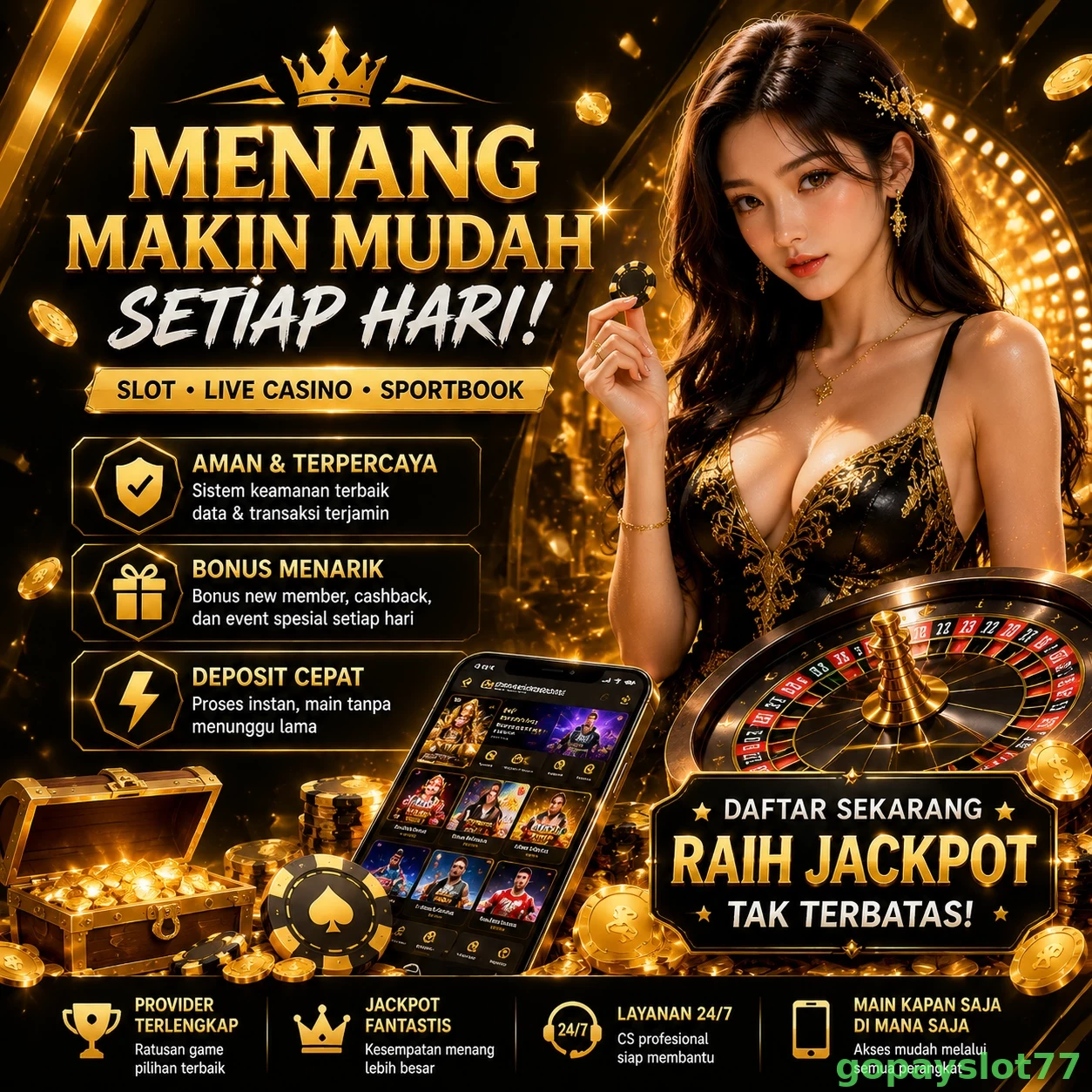 Ulasan Fitur Terbaik yang Ditawarkan gopayslot77